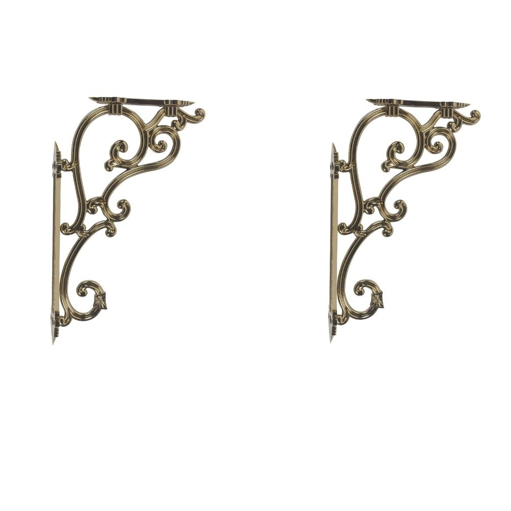 Burlington Gold Medium Ornate Brackets